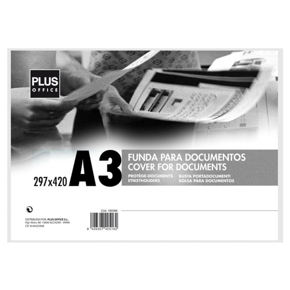FUNDA DOCUMENTOS A-3 RIGIDA