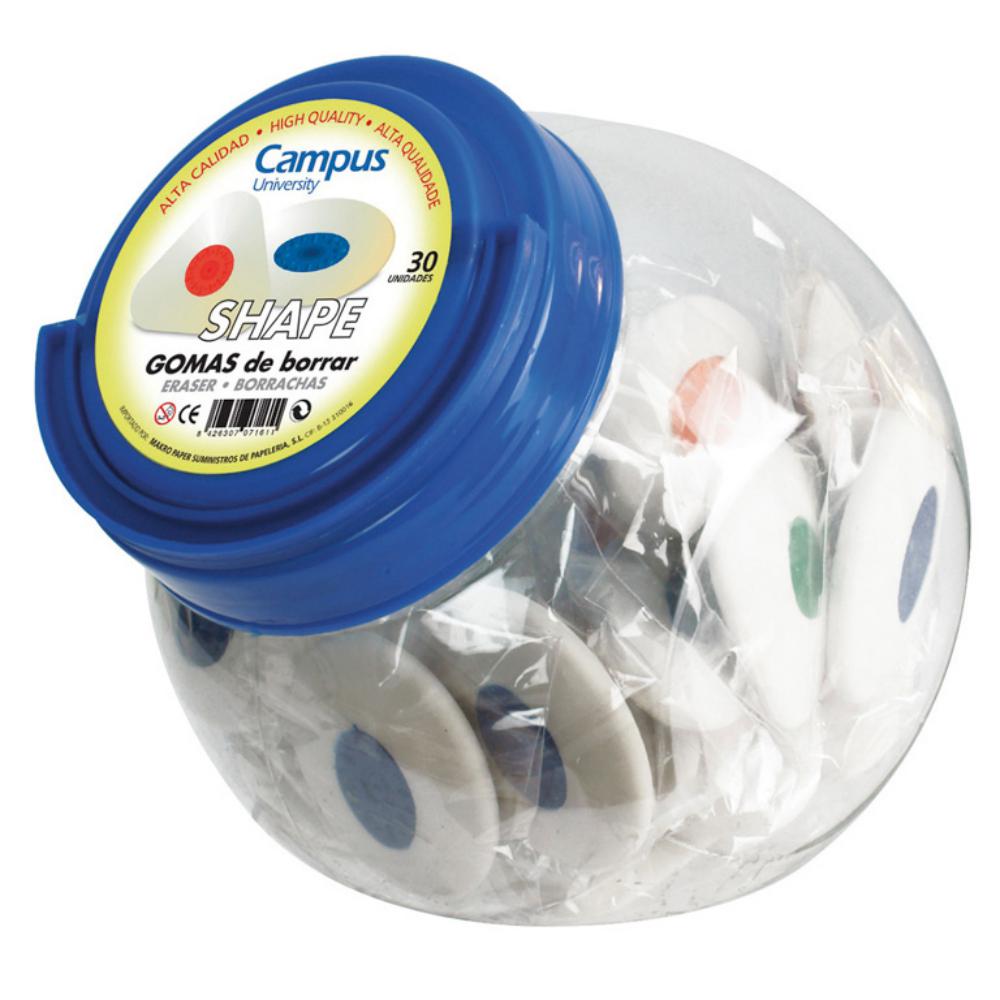 GOMA BORRAR CAMPUS SHAPE