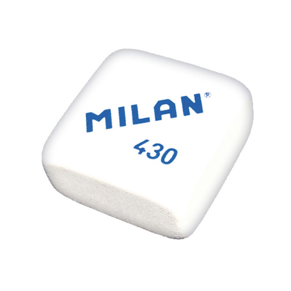 GOMA DE BORRAR MILAN 430 MIGA 30UD COLORES SURTIDOS