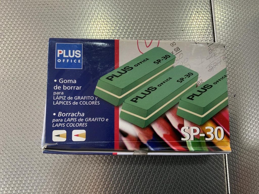 GOMA BORRAR PLUS SP-30