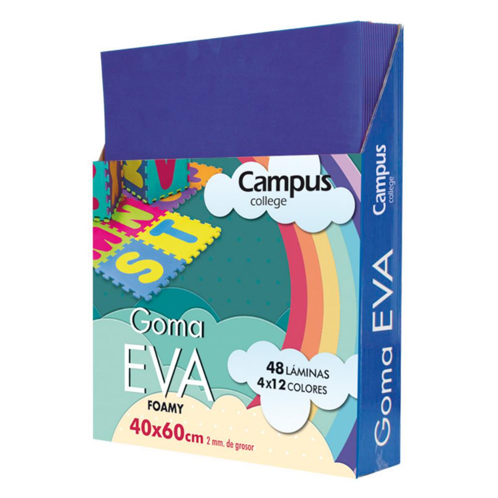 GOMA EVA CAMPUS 40X60 AZUL ULTRAMAR