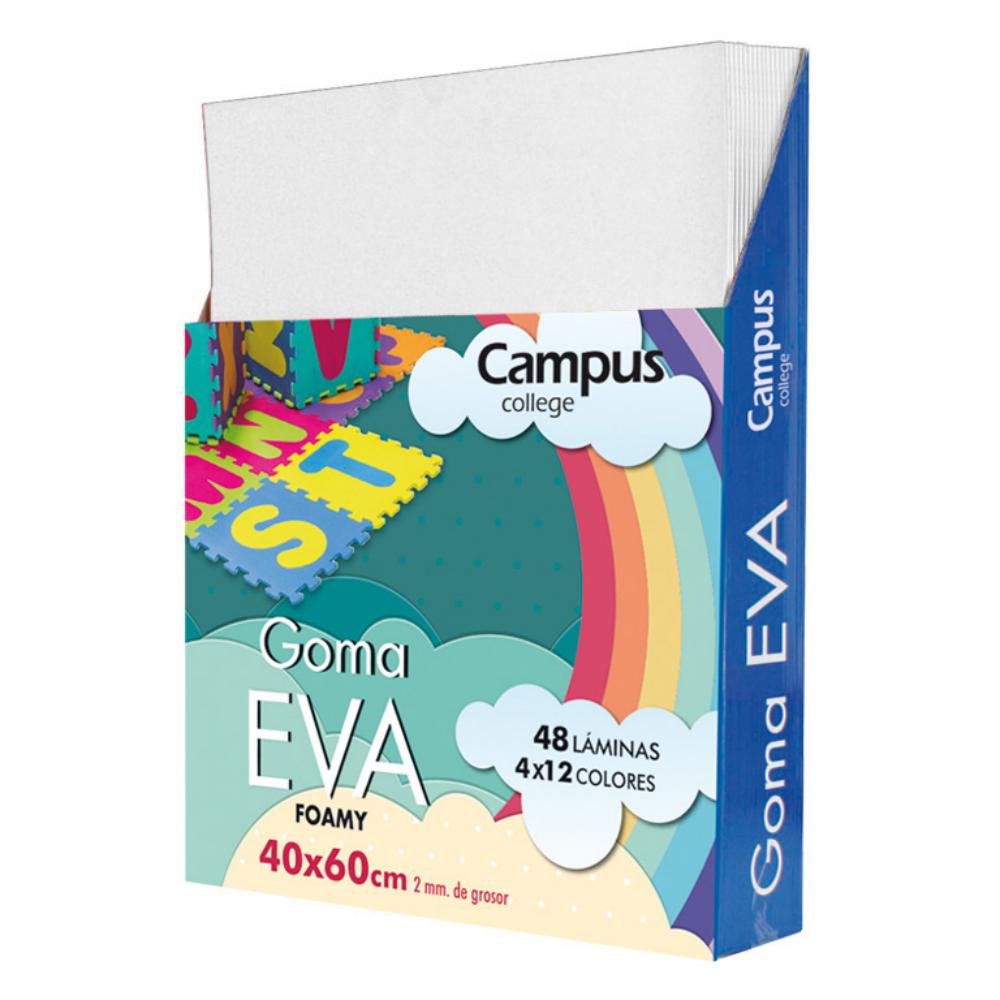 GOMA EVA CAMPUS 40X60 BLANCO