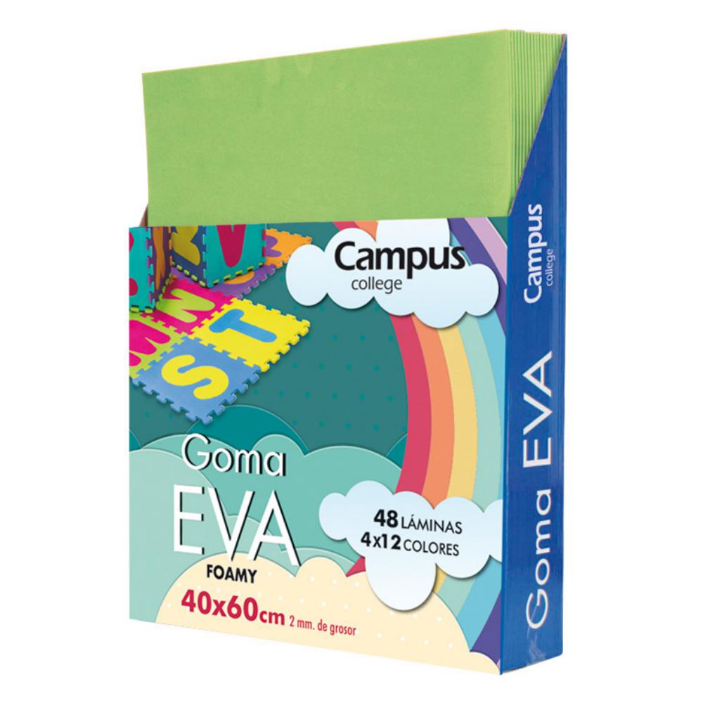 GOMA EVA CAMPUS 40X60 VERDE MANZANA