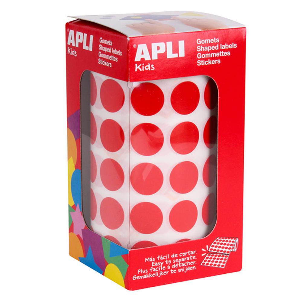 GOMETS REDONDO 15 ROJO 4857