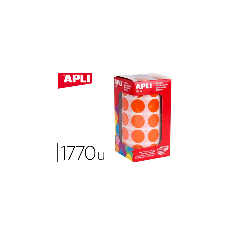 GOMETS REDONDO 20 NARANJA 11488