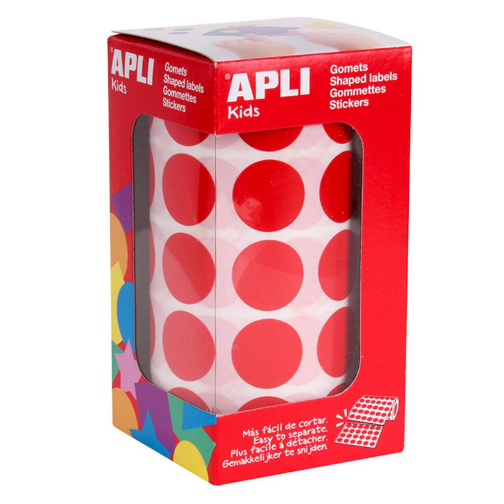 GOMETS REDONDO 20 ROJO 4861