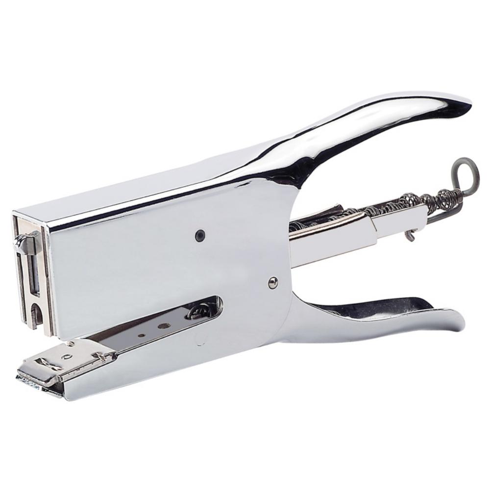 GRAPADORA DE TENAZA PLUS OFFICE DX-10 PLATA