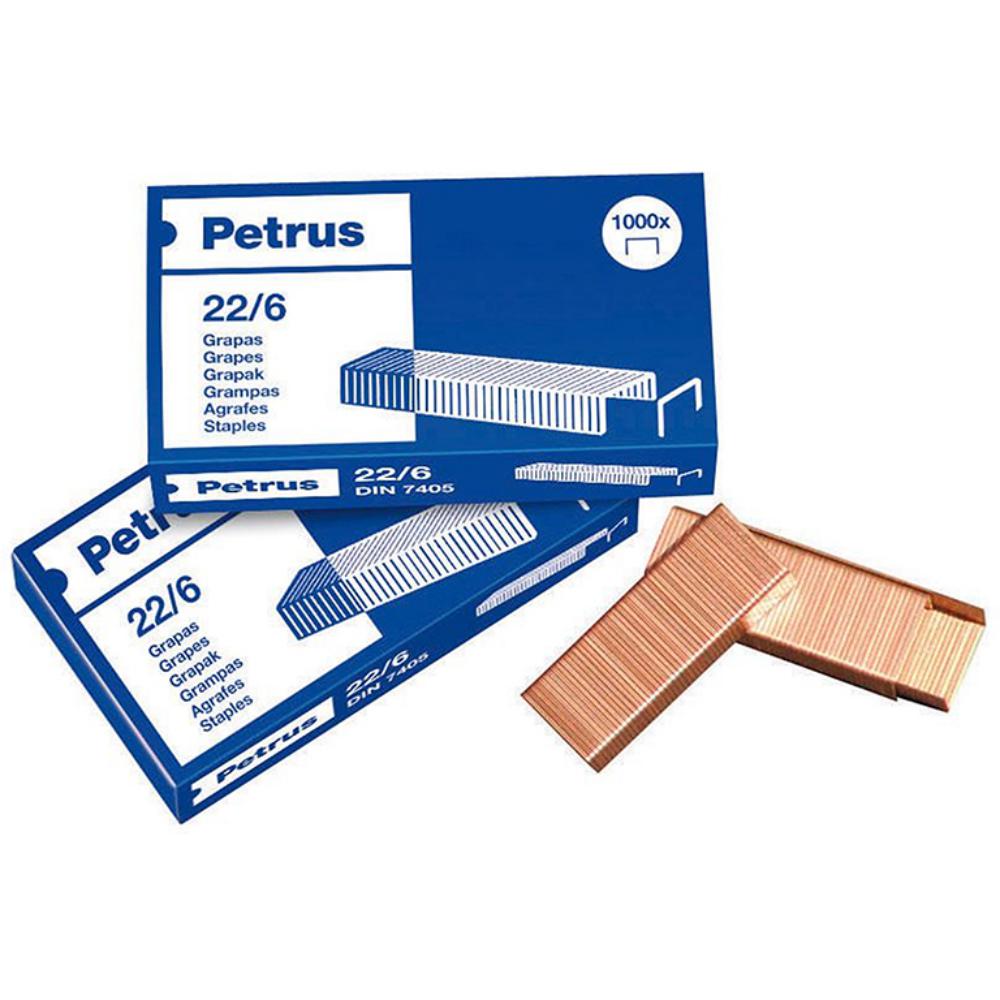 GRAPAS PETRUS 22/6 CAJA 1000UD