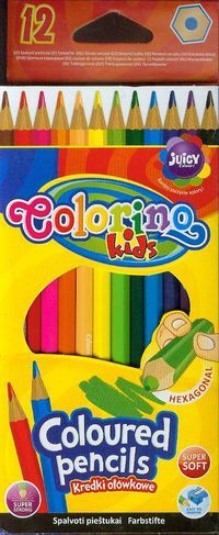 LAPICES HEXAGONALES COLORINO 12COL 14687PTR