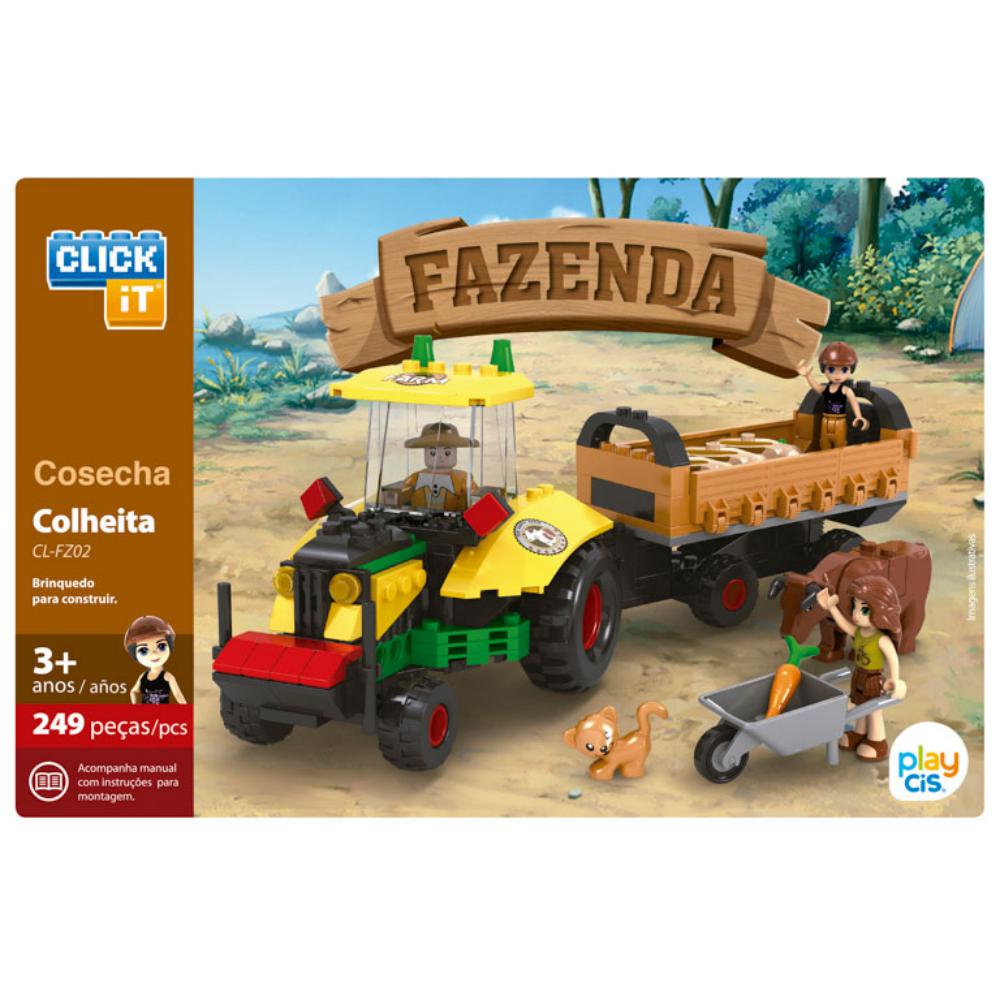 JUEGO BLOQUES CLICK-IT COSECHA