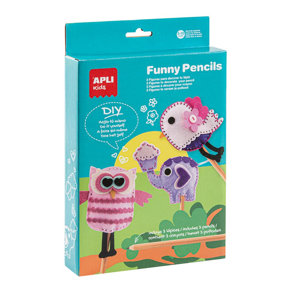 JUEGO EDUC.APLI FUNNY PENCILS