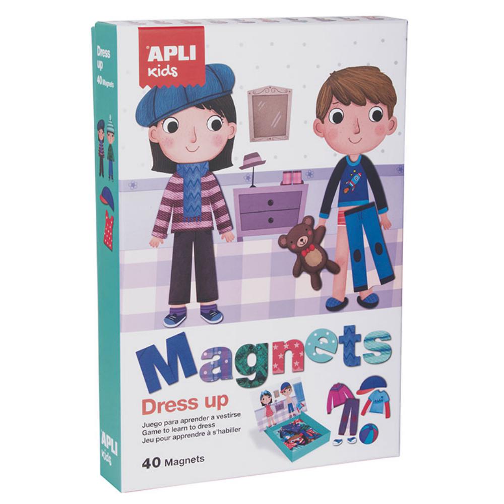JUEGO EDUC.APLI MAGNETS DRESS