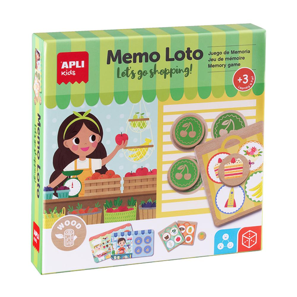 JUEGO EDUC.APLI MEMO LOTO SHOP