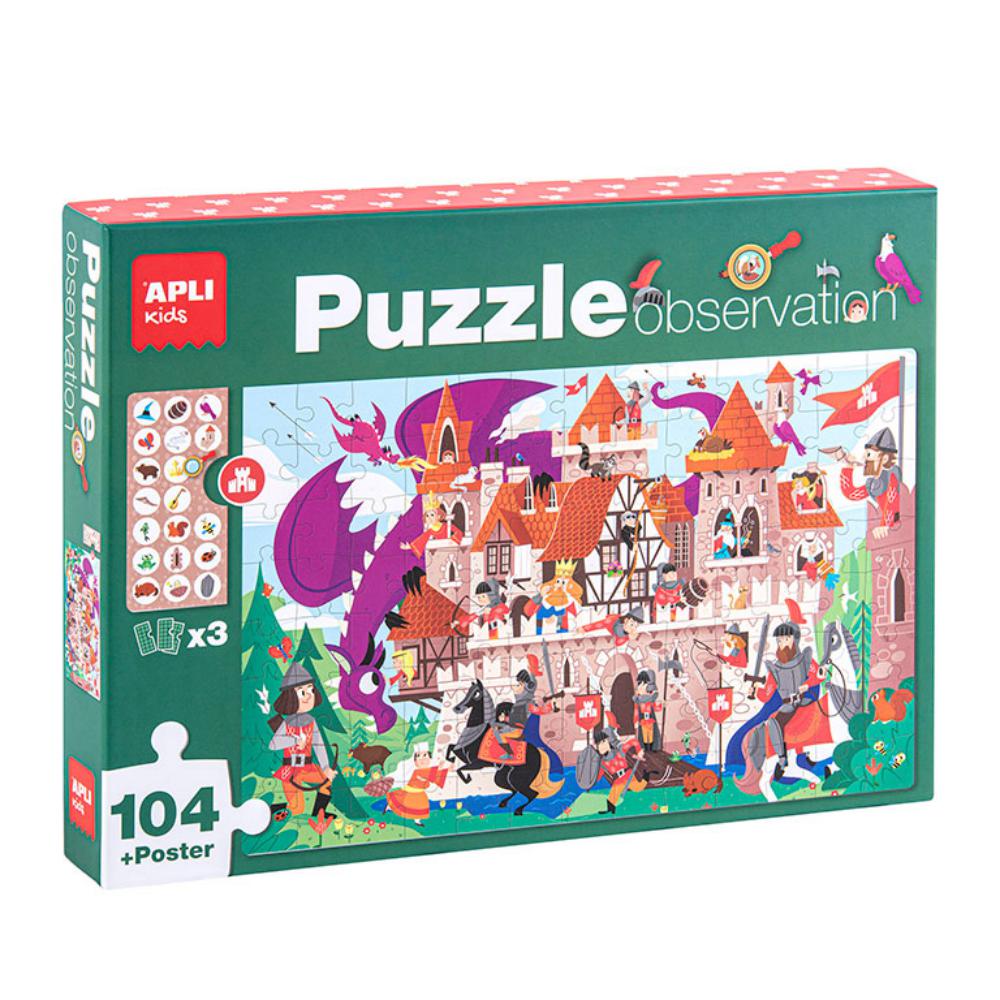 JUEGO EDUC.APLI PUZZLE CASTILL