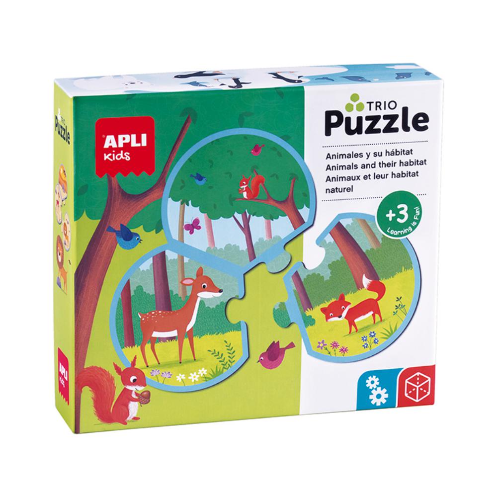 JUEGO EDUC.APLI PUZZLE TRIO AN
