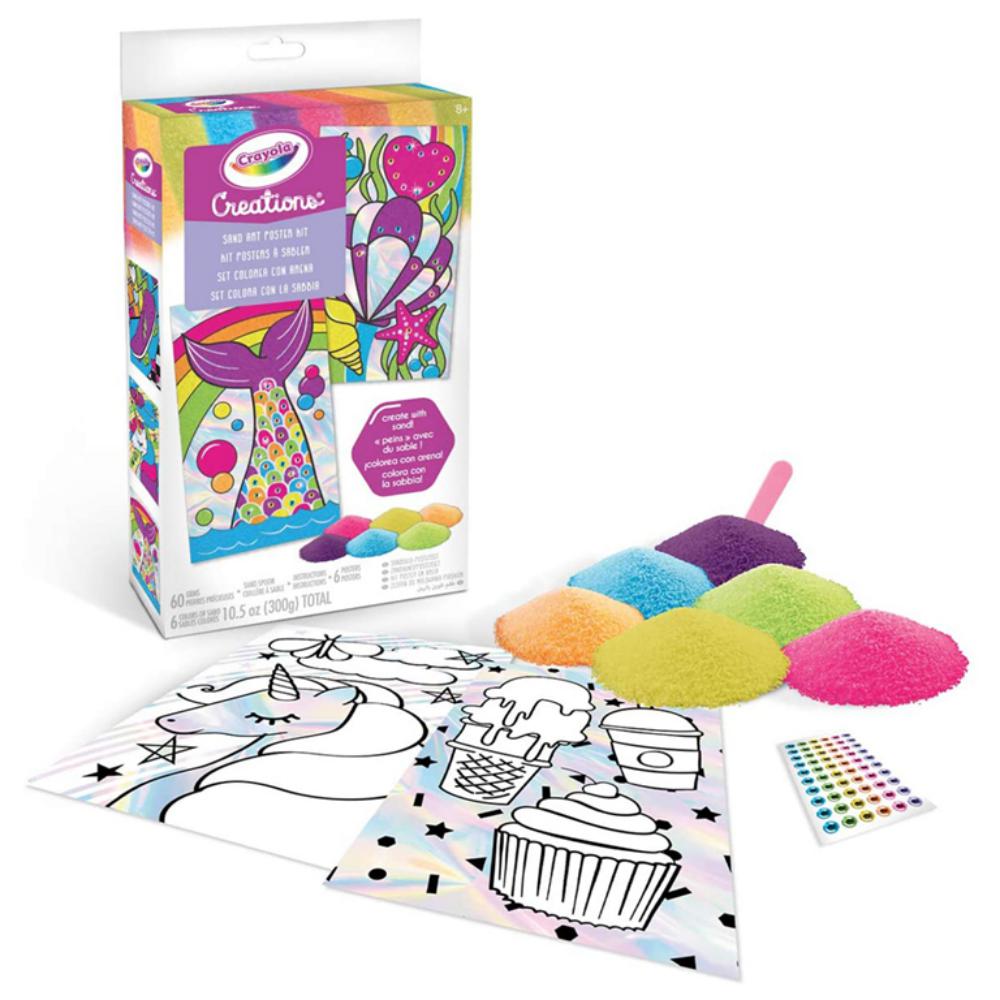 JUEGO EDUC.CRAYOLA POSTER AREN