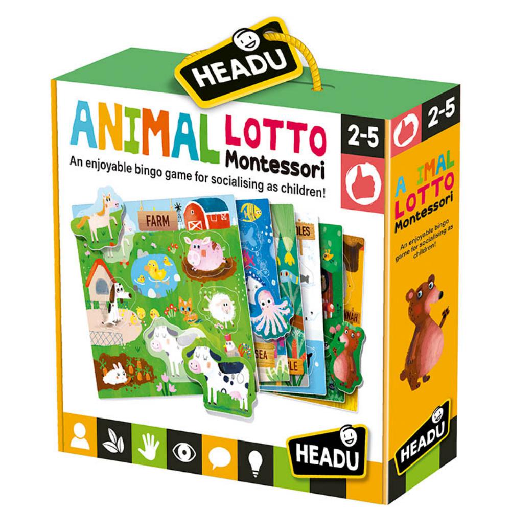 JUEGO EDUC.HEADU ANIMAL LOTTO