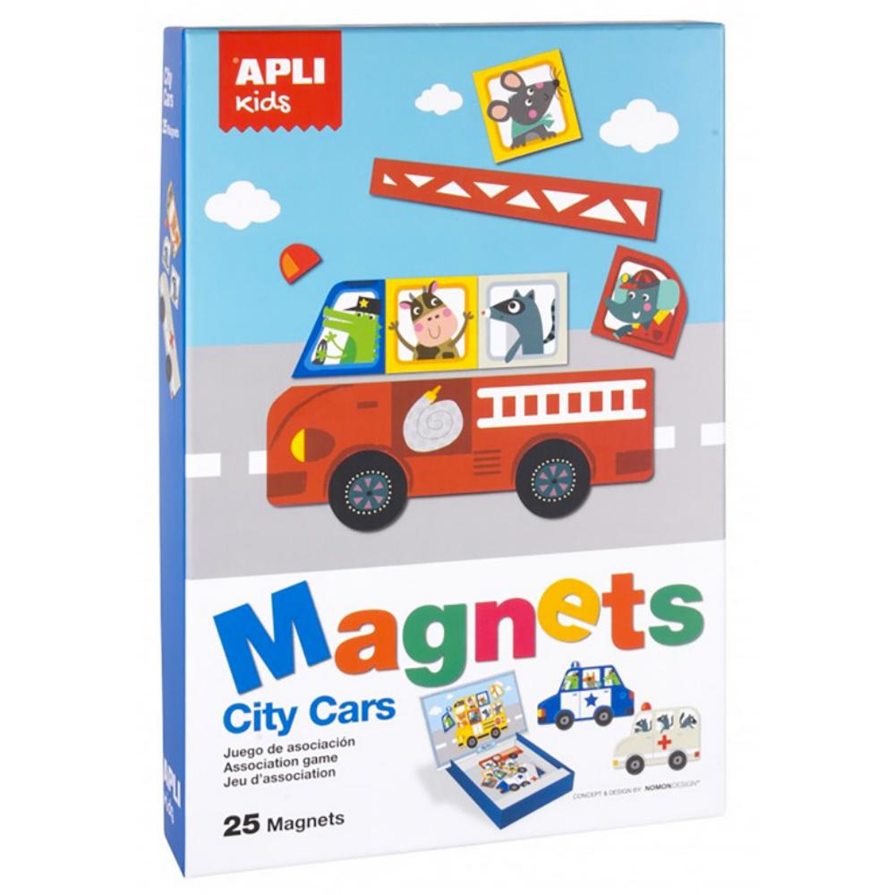 JUEGO EDUC.MAGNETICO COCHES