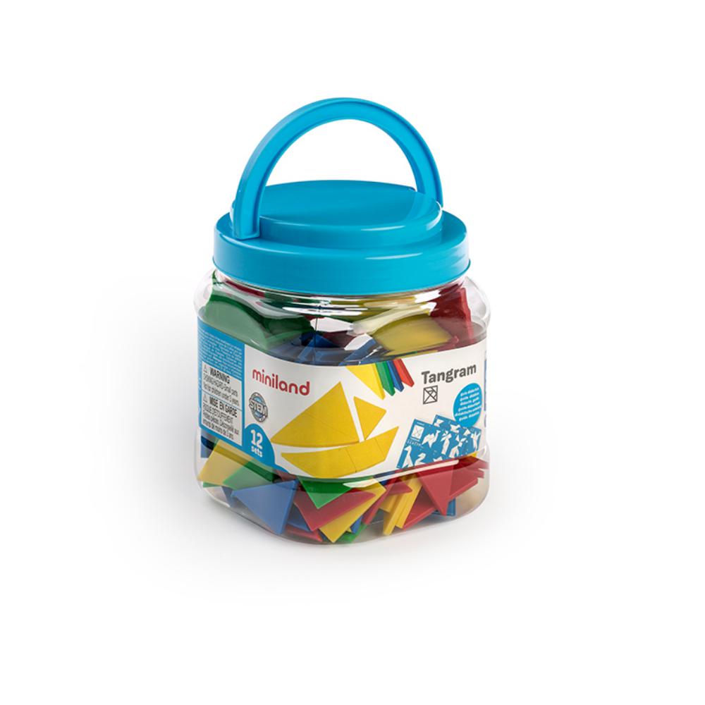 JUEGO EDUC.MINILAND TANGRAM