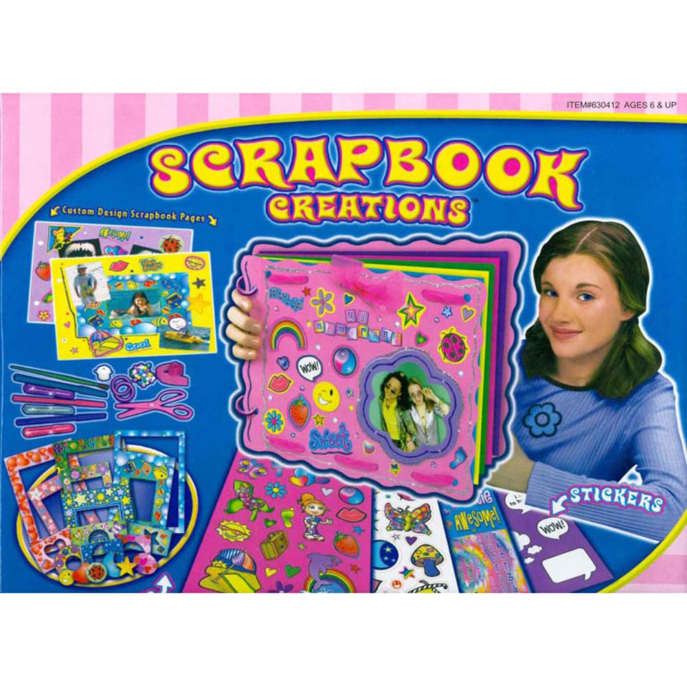 JUEGO MANUALIDADES SCRAPBOOK