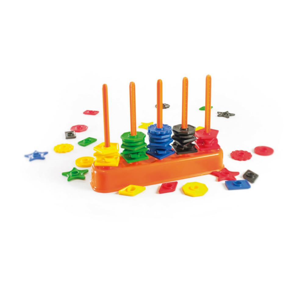 JUEGO MINILAND ABACOLOR SHAPES