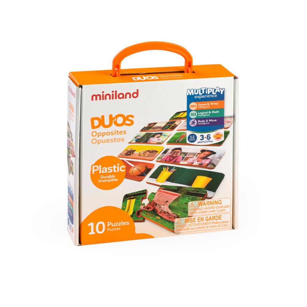 JUEGO MINILAND OPUESTOS 20PZ