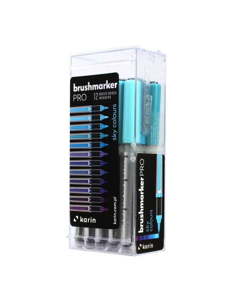 KARIN BRUSH.PRO 12 SET SKY COL
