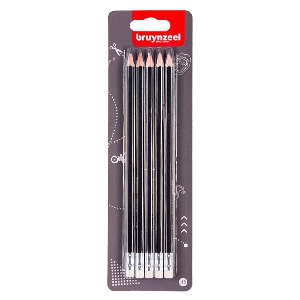 LAPIZ BRUYNZEEL GRAFITO 5U C/G
