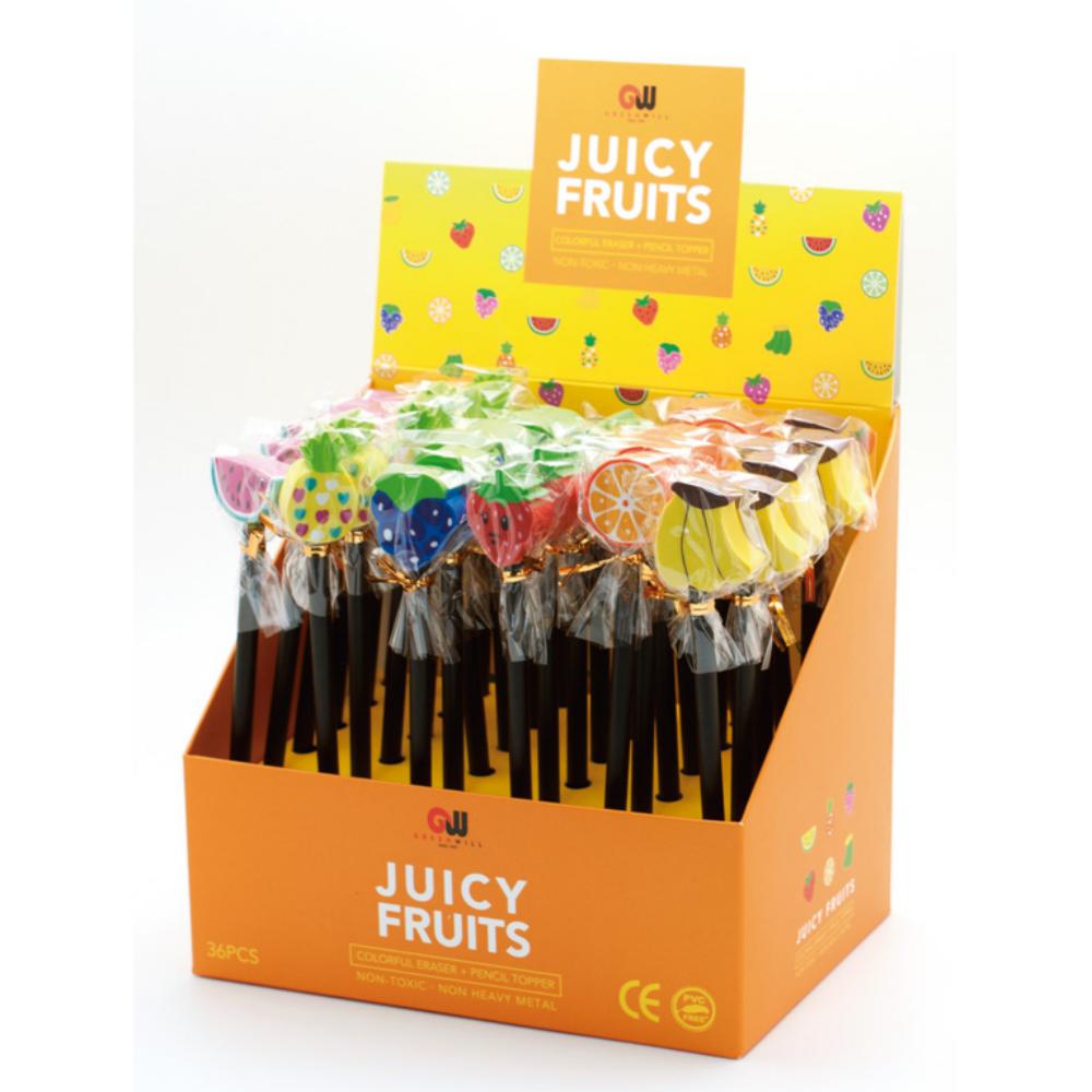 LAPIZ C/GOMA CAMPUS FRUTAS