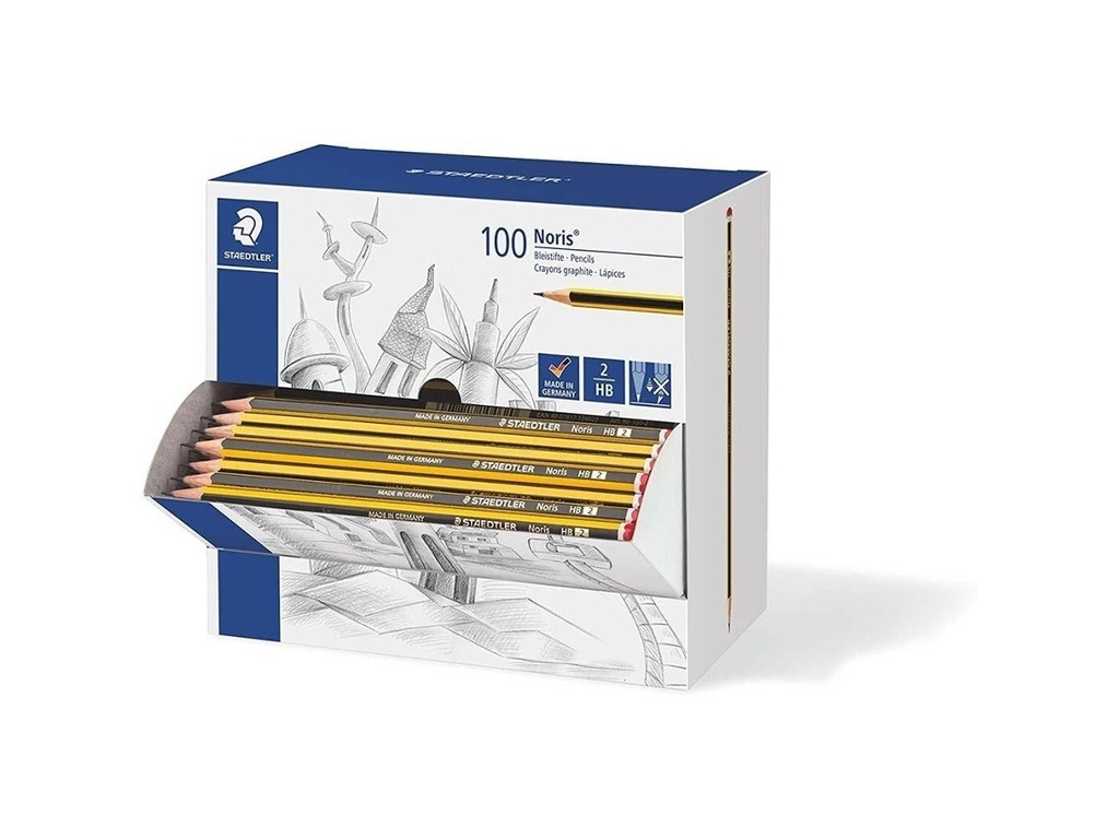 LAPIZ NORIS 120 N-2 HB C/100