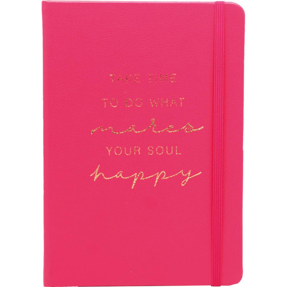 LIB.MO A5 C/GOMA 100H80G PU.ROSA