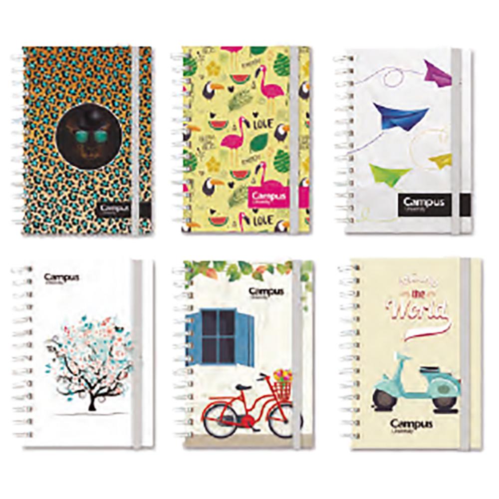 LIBRETA 75X105 80H C/GOMA.HN