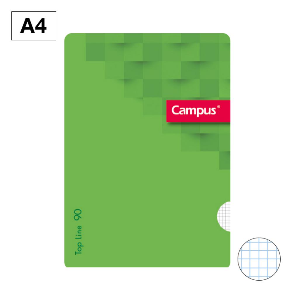 LIBRETA A4 GRAP 48H 90G PP 4 VERDE