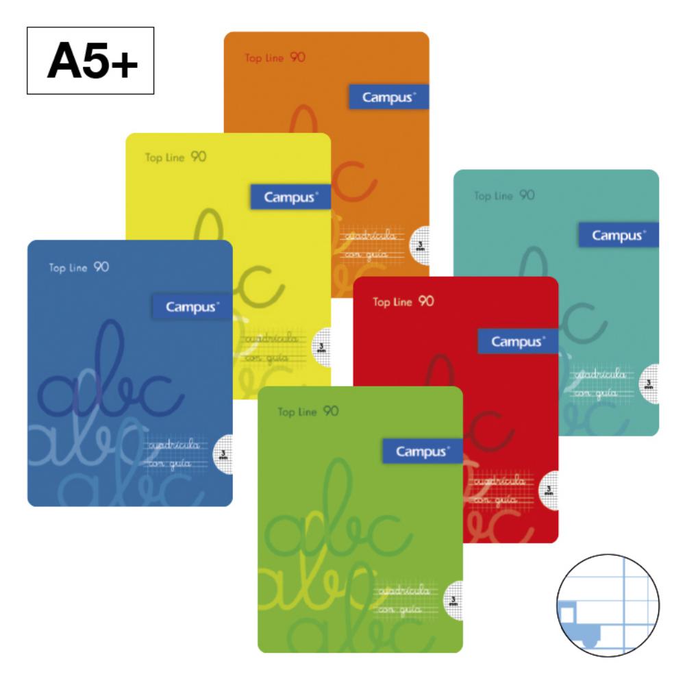 LIBRETA A5 GRAP 48H 90G PP 5CM