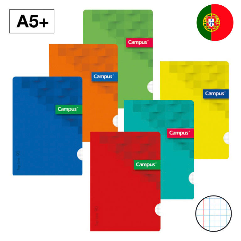 LIBRETA CAMPUS  A5+  T.PP  48H 90G CN5DM