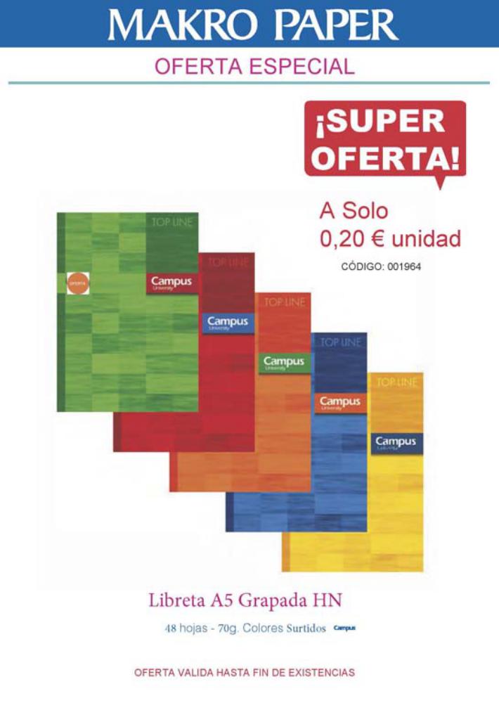 LIBRETA C.48H GRAP.70gr-HORIZ.
