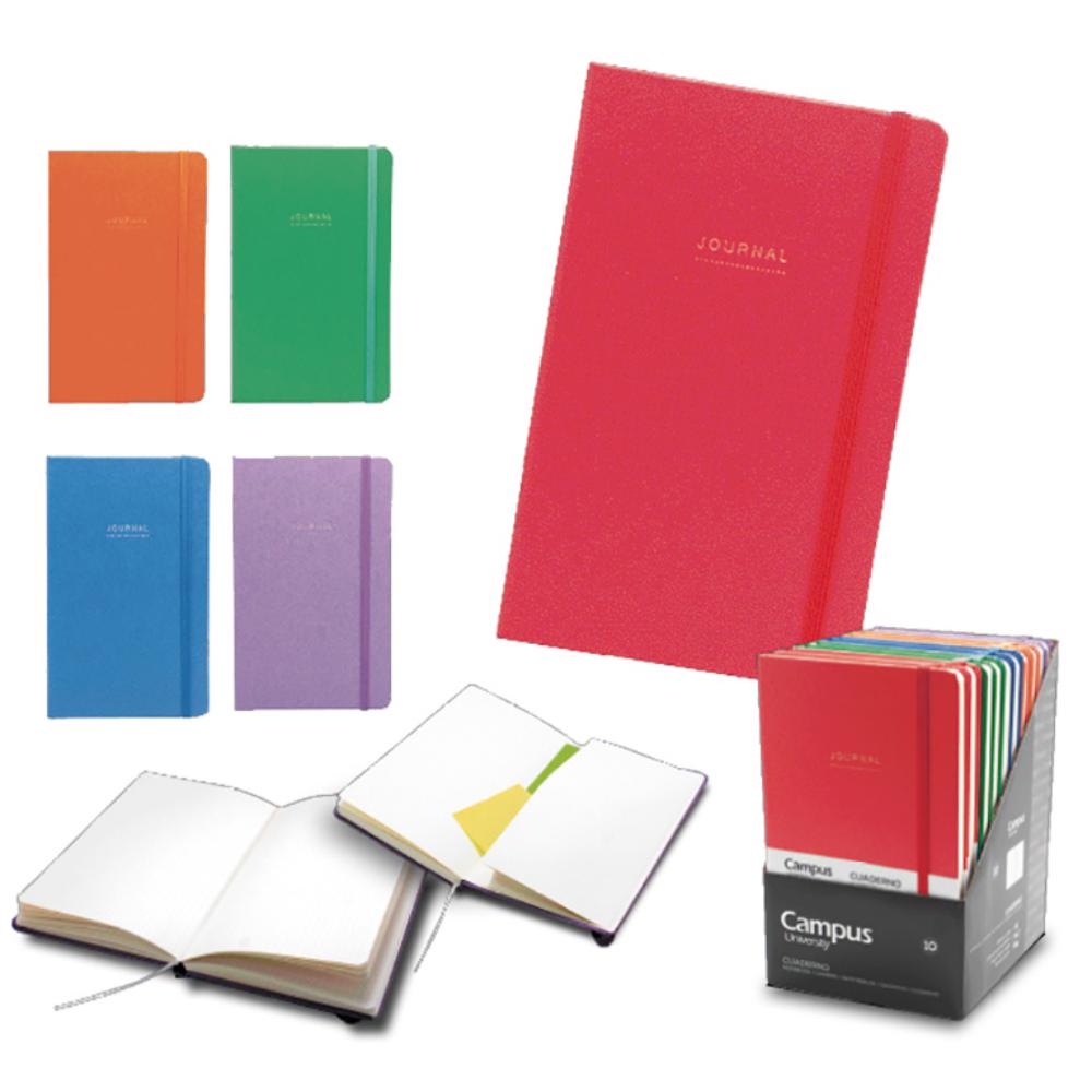 LIBRETA MO A5 C/GOMA 96H 80G P