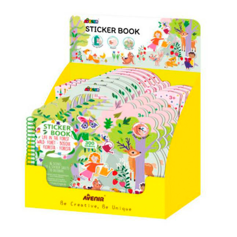 LIBRO AVENIR PEGATINAS SURTIDO