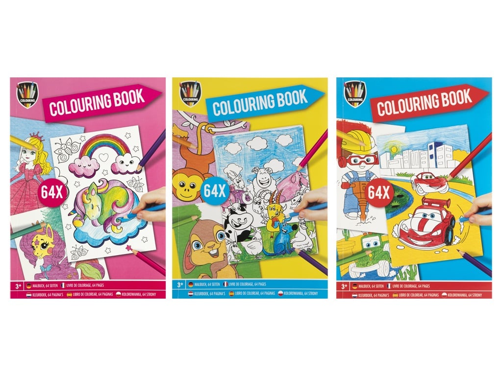 LIBRO COLOREAR A4 64P 150061