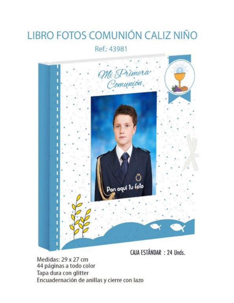 LIBRO+MALETA COMUNION MARINERO