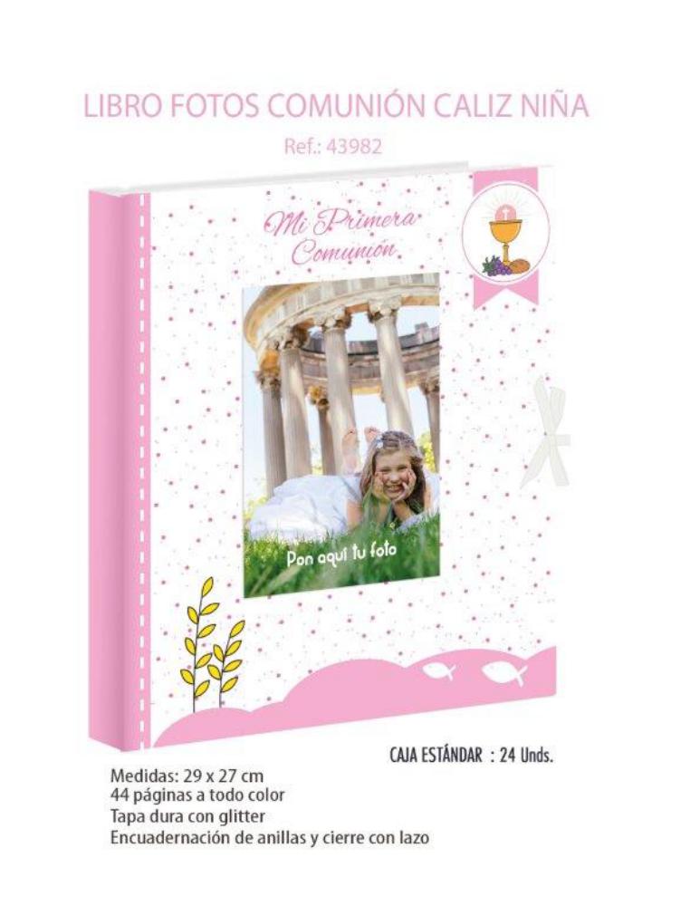 LIBRO+MALETA COMUNION NIÑA