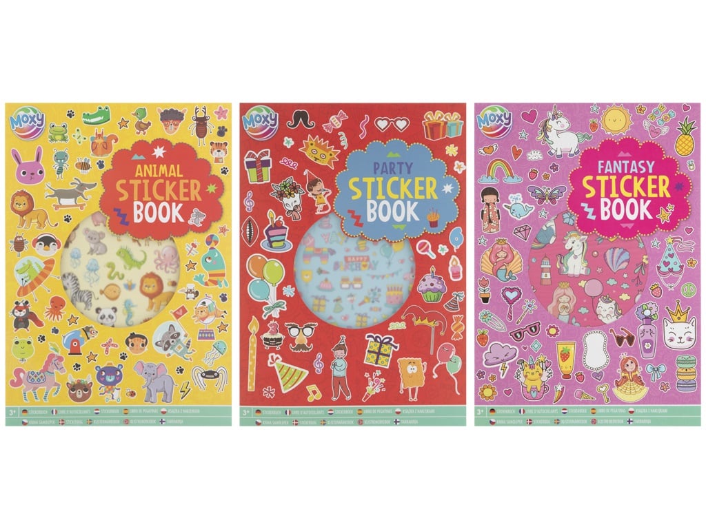 LIBRO PEGATINAS A4 8H. 100022