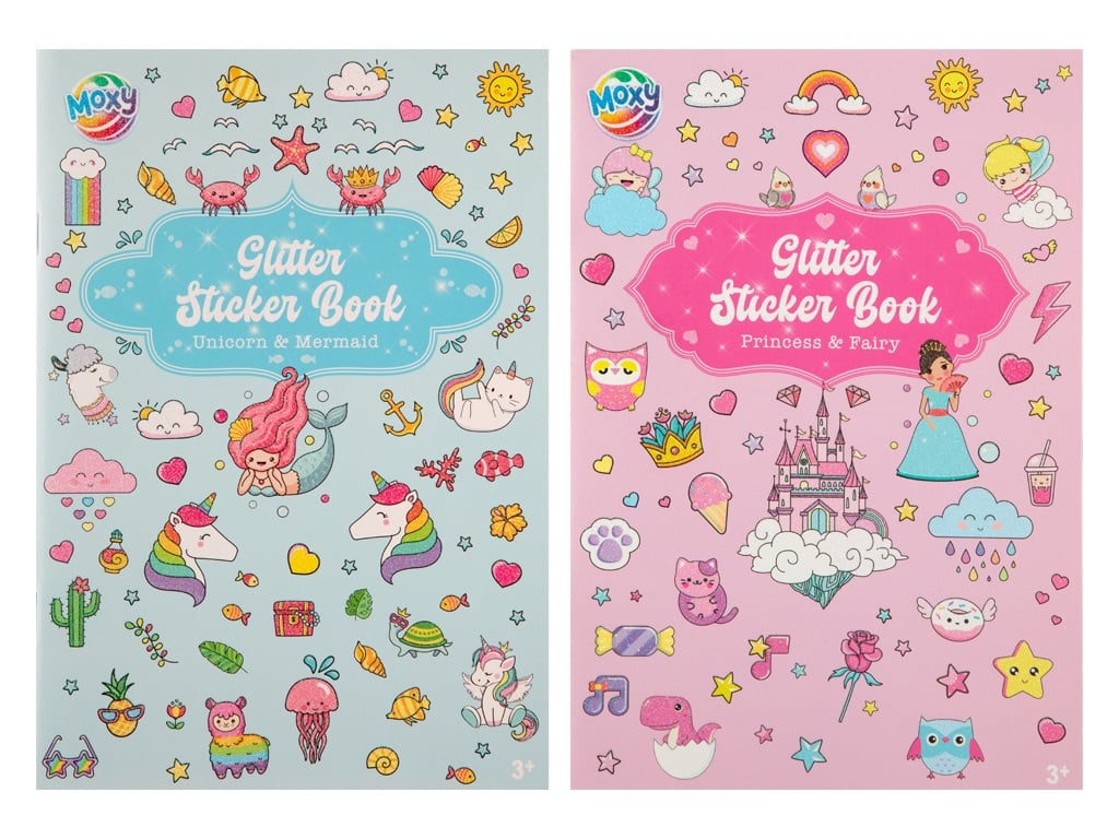 LIBRO PEGATINAS GLITTER 100006