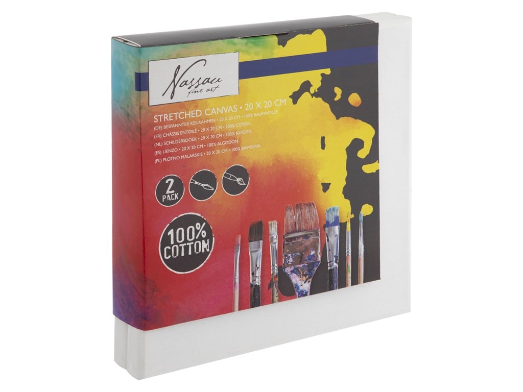 LIENZO 20X20 ALGODON AR1000/GE