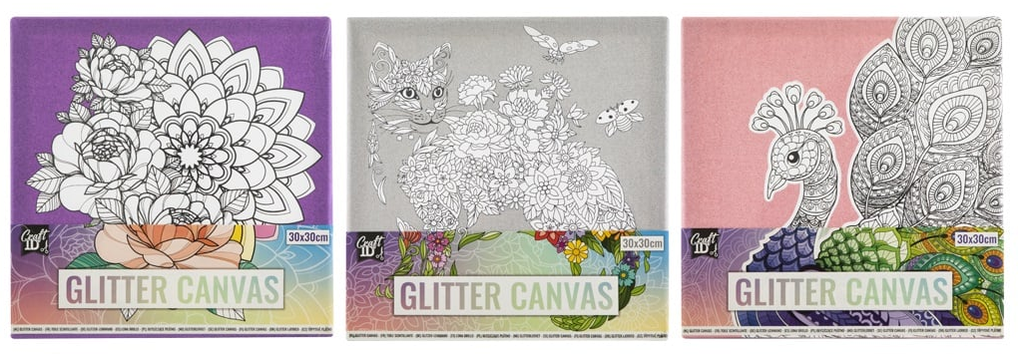 LIENZO GLITTER C/DIBUJO CR5010/GE