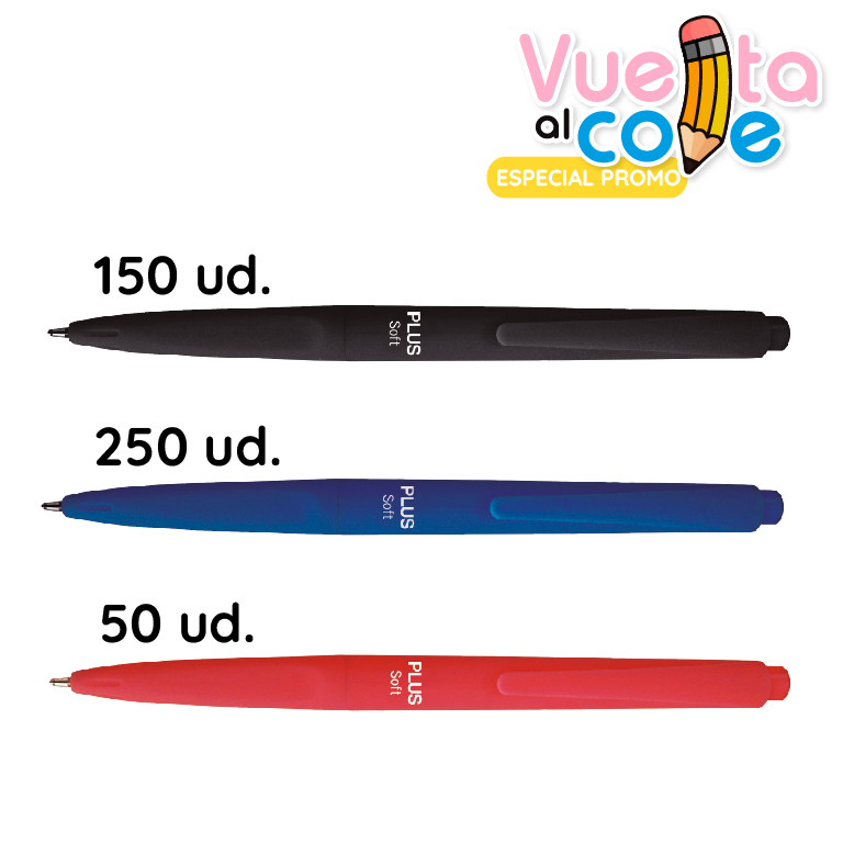 LOTE BOLIGRAFO PLUS SOFT