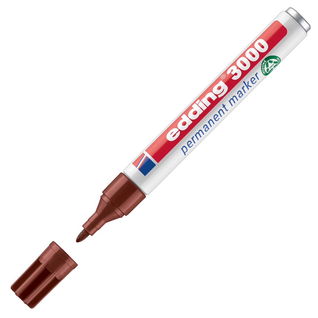 MARCADOR EDDING 3000 MARRON