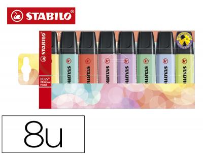 MARCADOR FLUOR.STAB.PASTE.8PCS