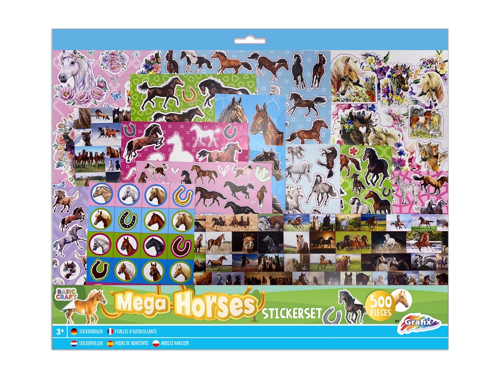 MEGA SET CABALLO 500PCS 100080