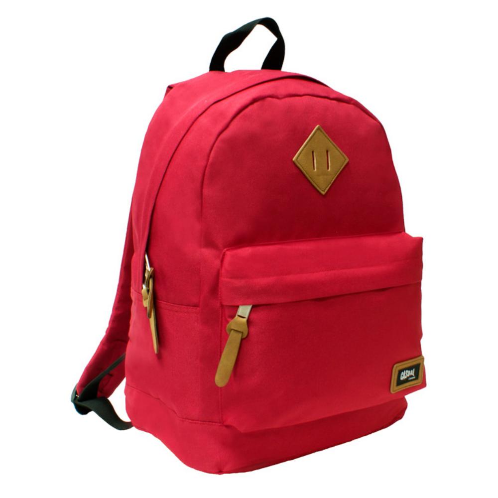 MOCHILA CAMPUS CASUAL ROJA